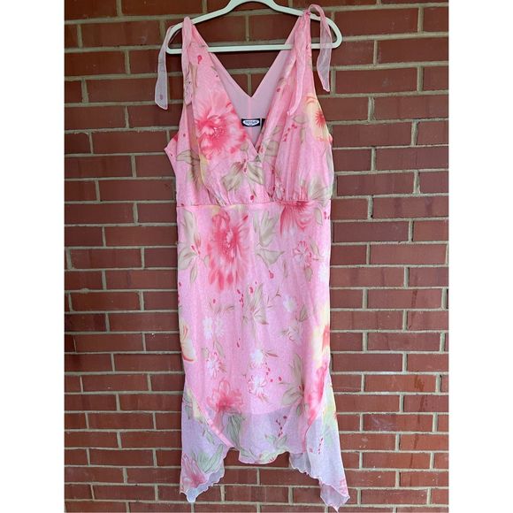 Y2K Style Floral Dress Plus Size - Picture 1 of 5